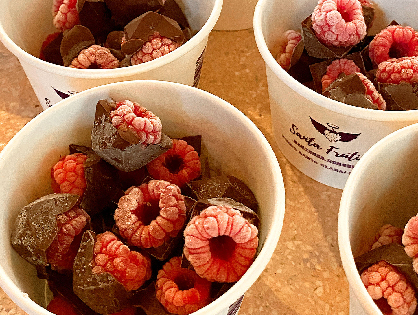 CHOCOFRAMBUESAS - 100 GR